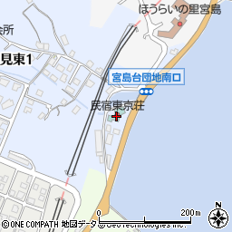 民宿東京荘周辺の地図