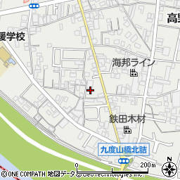 和歌山県橋本市高野口町小田533周辺の地図