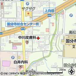 香川県高松市国分寺町新居1282-1周辺の地図