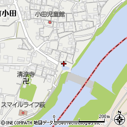 和歌山県橋本市高野口町小田208周辺の地図