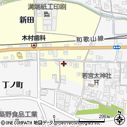 和歌山県伊都郡かつらぎ町新田136周辺の地図