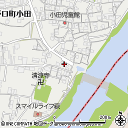 和歌山県橋本市高野口町小田405周辺の地図