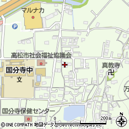 香川県高松市国分寺町新居956周辺の地図