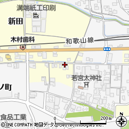 和歌山県伊都郡かつらぎ町新田128周辺の地図