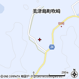 長崎県対馬市美津島町吹崎141周辺の地図