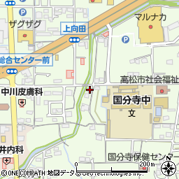 香川県高松市国分寺町新居1135-3周辺の地図