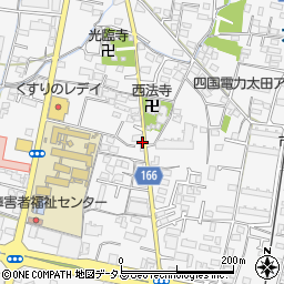 香川県高松市太田上町533周辺の地図