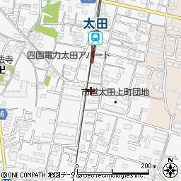香川県高松市太田上町676周辺の地図