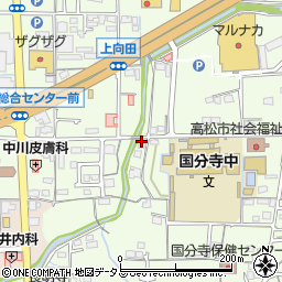 香川県高松市国分寺町新居1135周辺の地図
