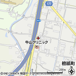 香川県高松市檀紙町59-1周辺の地図