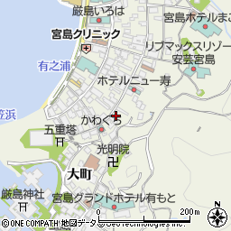 広島県廿日市市宮島町479周辺の地図