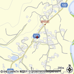 和歌山県紀の川市上丹生谷555-1周辺の地図