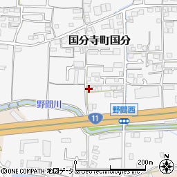 香川県高松市国分寺町国分572-8周辺の地図