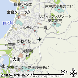 広島県廿日市市宮島町503周辺の地図