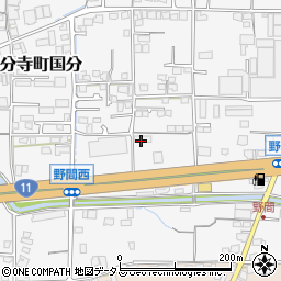 香川県高松市国分寺町国分560周辺の地図