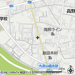和歌山県橋本市高野口町小田538周辺の地図
