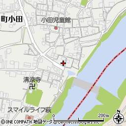 和歌山県橋本市高野口町小田212周辺の地図