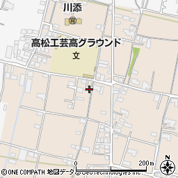 香川県高松市下田井町91-2周辺の地図
