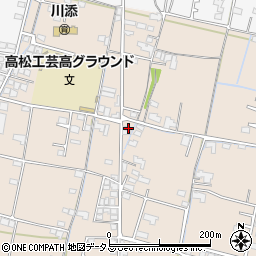 香川県高松市下田井町100-1周辺の地図