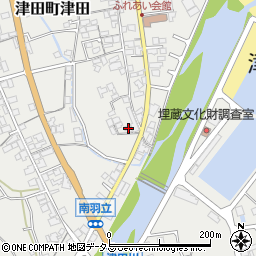 香川県さぬき市津田町津田2577周辺の地図