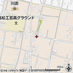 香川県高松市下田井町102-4周辺の地図