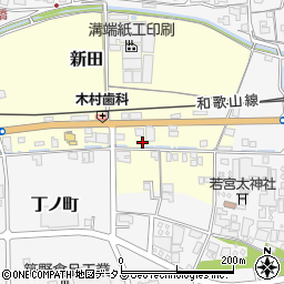 和歌山県伊都郡かつらぎ町新田68周辺の地図