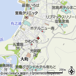 広島県廿日市市宮島町483周辺の地図