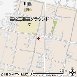 香川県高松市下田井町96-1周辺の地図