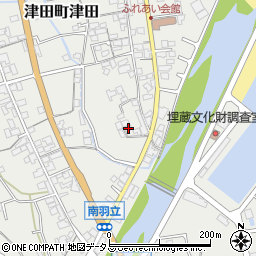 香川県さぬき市津田町津田2578-8周辺の地図