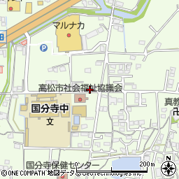 香川県高松市国分寺町新居1126周辺の地図