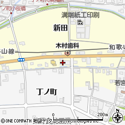 和歌山県伊都郡かつらぎ町新田52周辺の地図