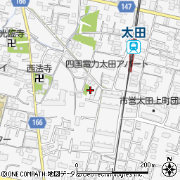 香川県高松市太田上町591-3周辺の地図