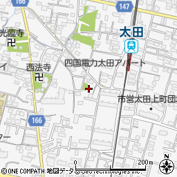 香川県高松市太田上町591周辺の地図