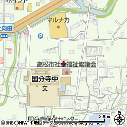 香川県高松市国分寺町新居1128周辺の地図