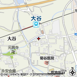 和歌山県伊都郡かつらぎ町大谷188周辺の地図