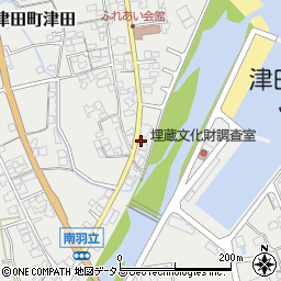 香川県さぬき市津田町津田2566周辺の地図
