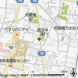 香川県高松市太田上町543周辺の地図