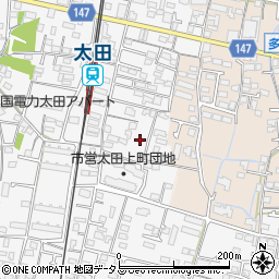 香川県高松市太田上町698-9周辺の地図