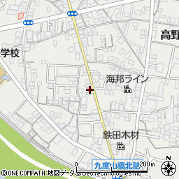 和歌山県橋本市高野口町小田534周辺の地図