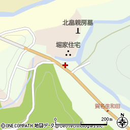 奈良県五條市西吉野町和田51周辺の地図