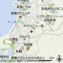 広島県廿日市市宮島町506周辺の地図