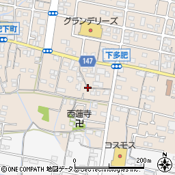 香川県高松市多肥下町217周辺の地図