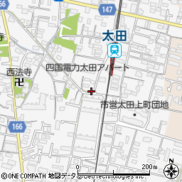 香川県高松市太田上町725-5周辺の地図
