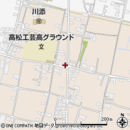香川県高松市下田井町23-3周辺の地図