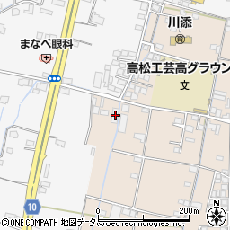 香川県高松市下田井町78-1周辺の地図