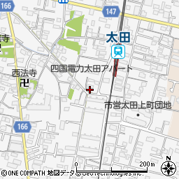 香川県高松市太田上町725-4周辺の地図