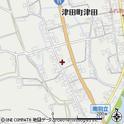 香川県さぬき市津田町津田2539-1周辺の地図
