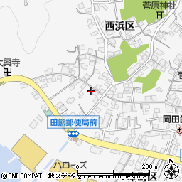 広島県尾道市因島田熊町西浜区2482周辺の地図