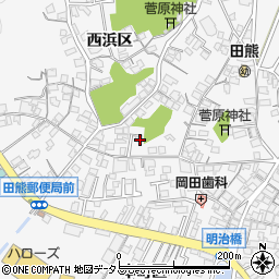広島県尾道市因島田熊町西浜区1244周辺の地図