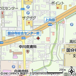 香川県高松市国分寺町新居1349-1周辺の地図